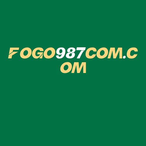 Logo da FOGO987COM